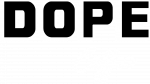 Dope Coffee White Outline Logo (2)